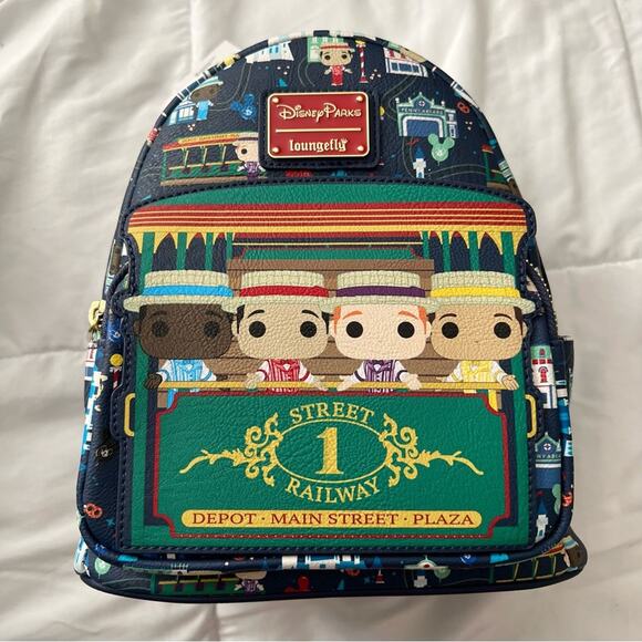 Loungefly Disney Dapper Dans Mini Backpack NWT - Picture 2 of 5